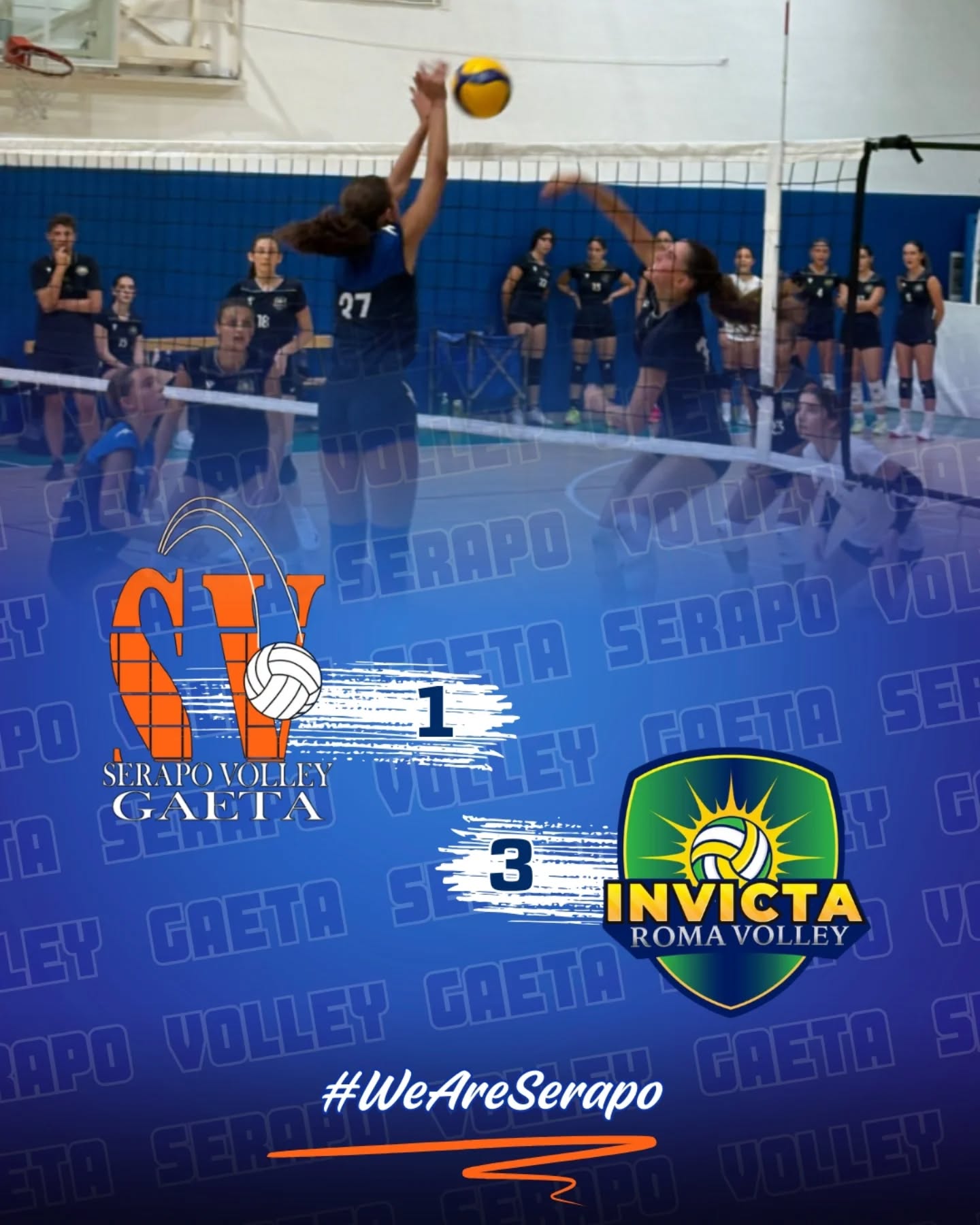 Serapo Volley Gaeta – Invicta Roma
